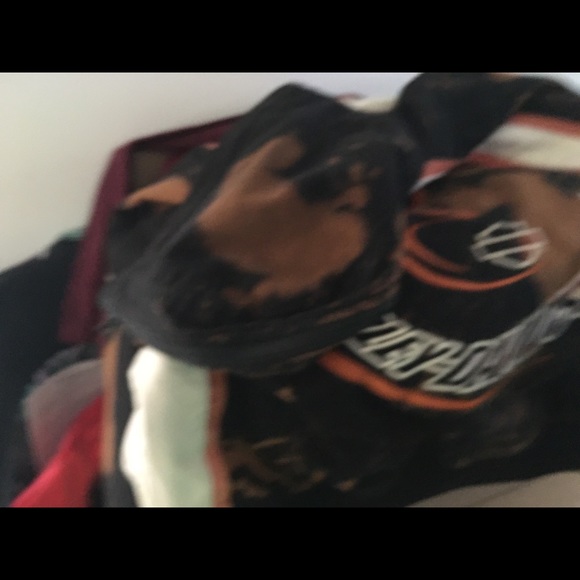 COPY - Unisex vintage Harley Davidson tie-dye one of a kind jacket large W - Picture 5 of 5